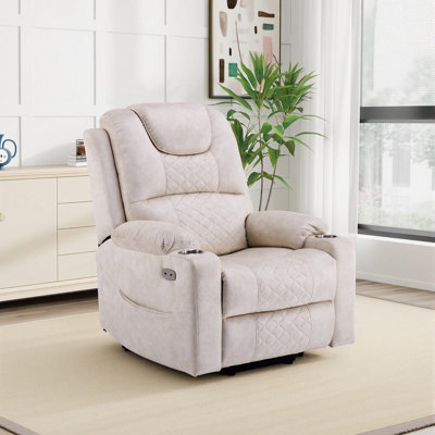 Fauteuil inclinable électrique Power Lift avec massage et chaleur