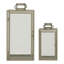2 Piece Metal Floor Lantern Set-409054044