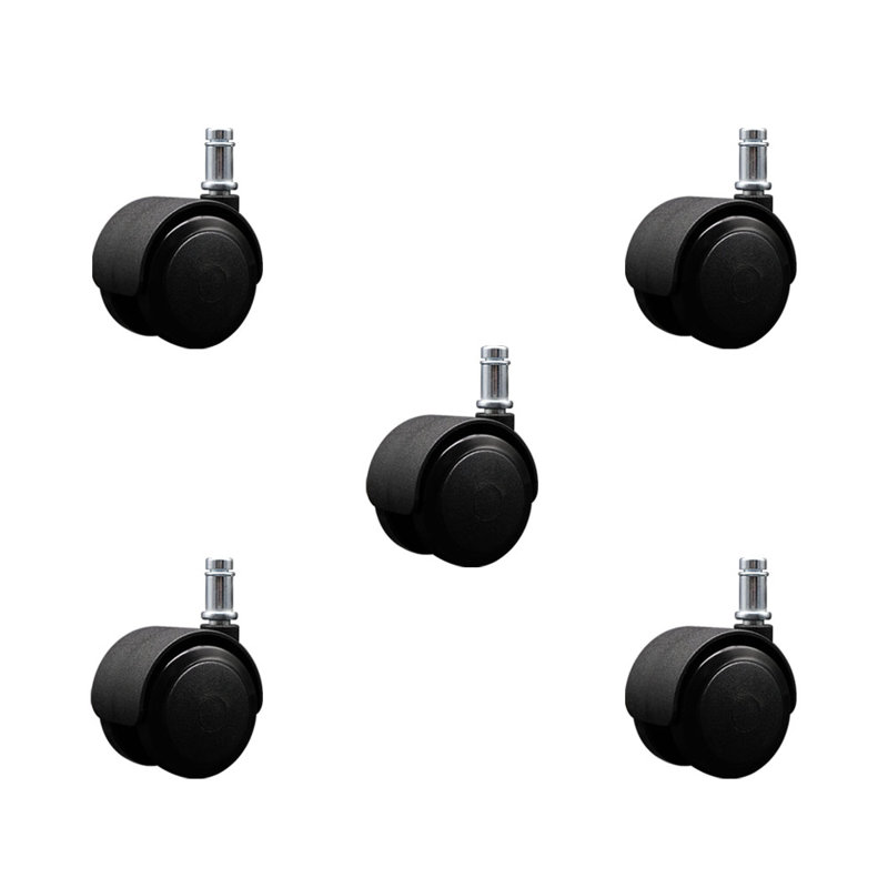 Ensemble de roulettes pour fauteuil à 2 anneaux à compression à 2 roues en uréthane 2 SCC