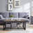 Quaadir Solid Wood Top Coffee Table