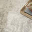 Tapis beige / gris en polyester / polypropylène tissé à la machine Addie-1232484270-1277882508
