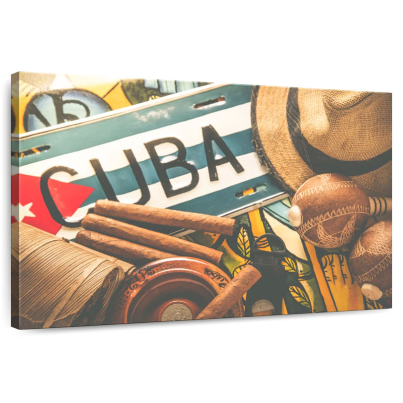 Fierté cubaine Senne, H 30 po x l 45 po