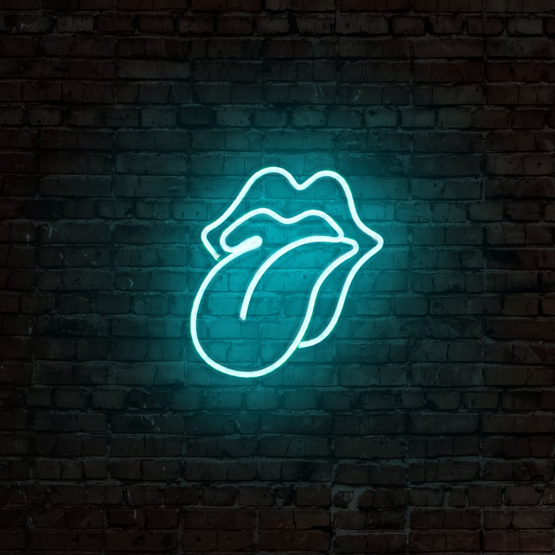 Entertainment Wall Decor on Resin, Blue