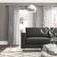 Bonita Arquer 66.93" Arc Floor Lamp, Faux Marble Base and Bell Shade for Living Rooms or Offices-20363677