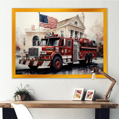 " Fire Truck'S Fiery Pursuit I "