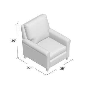 Wayfair Custom Upholstery™ Aghancrossy Recliner & Reviews | Wayfair