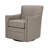 Toomey Contemporary Nailhead Swivel Armchair-1385807812