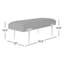 Banc en velours Amplitude-1458949547
