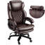 Fauteuil de bureau pour personnes lourdes de 500 lb avec siège à ressorts et chaise de bureau 360 po