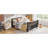 Matte Black Metal Low Profile Platform Twin Bed, Safety-Focused Bed Frame for Children's Bedroom Use-683521141