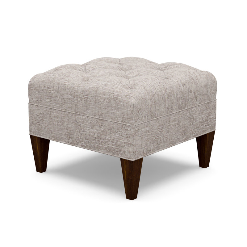 Square Ottoman, Walnut, 9637-80