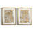 Tree Ring Study I - 2 Piece Single Picture Frame Painting Set