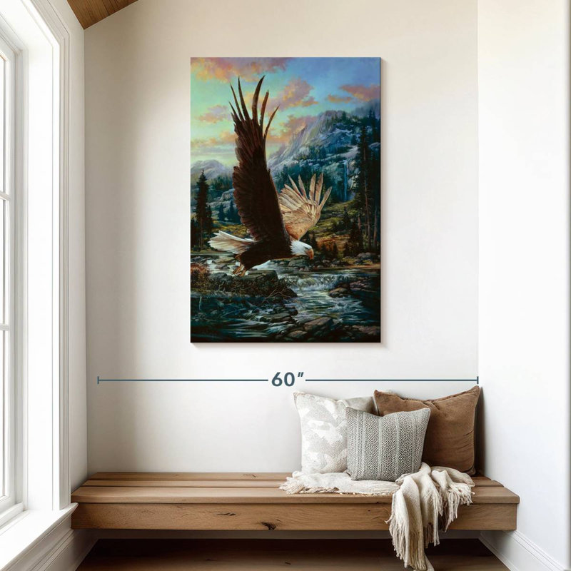 Brampt In Flight, 45" H x 30" W
