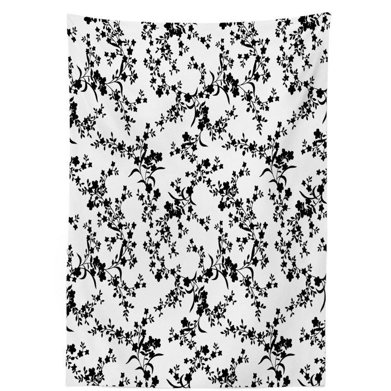 Floral Tablecloth, 84" L x 60" W