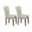 Chaise parsons rembourrée en velours Feldman-22213672