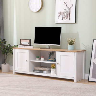 Dikomo Unfinished TV Stand for TVs up to 55"