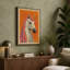 Modernist Horse Head Geometric - Wrapped Canvas-1818432148-1818432175