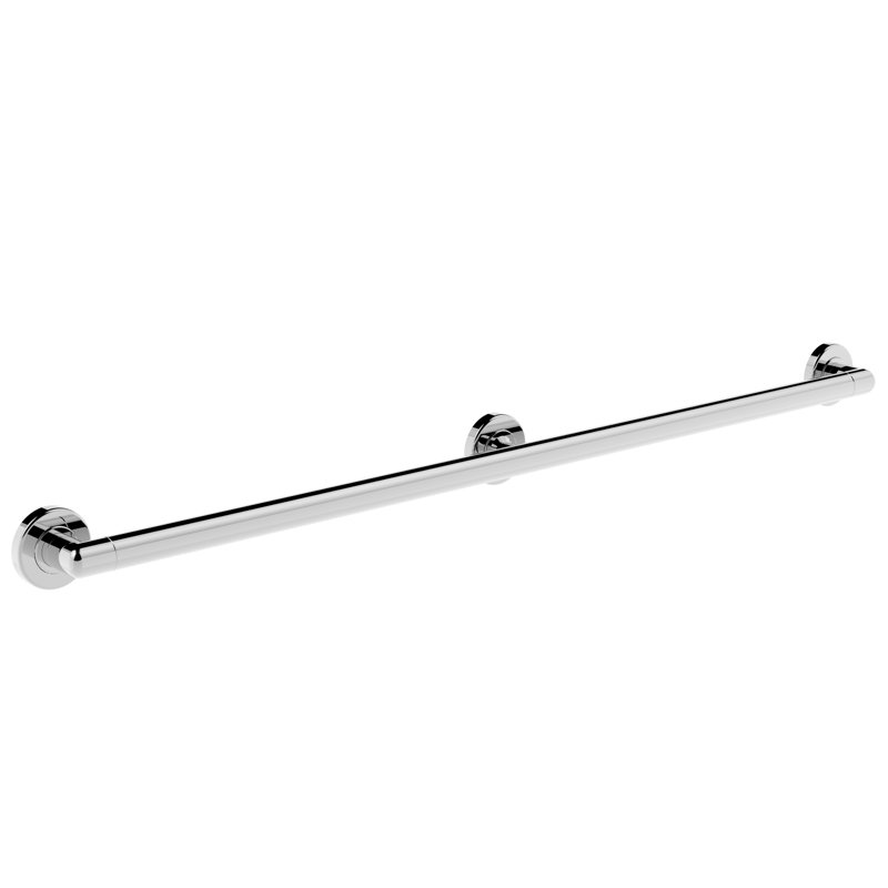 Kubic 42" Grab Bar, Polished Chrome