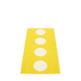 Vera Polka Dots Area Rug in Yellow/White