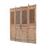 Unfinished Pine Folding Screen Doors