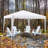 100.8'' W x 120'' D Metal Canopy-87818453