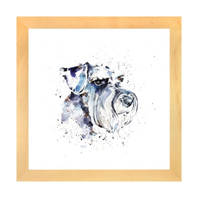 Schnauzer II par EdsWatercolours - impression