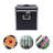 15'' H X 14.4'' W X 13.4'' D Lockable Vinyl Record Storage Box