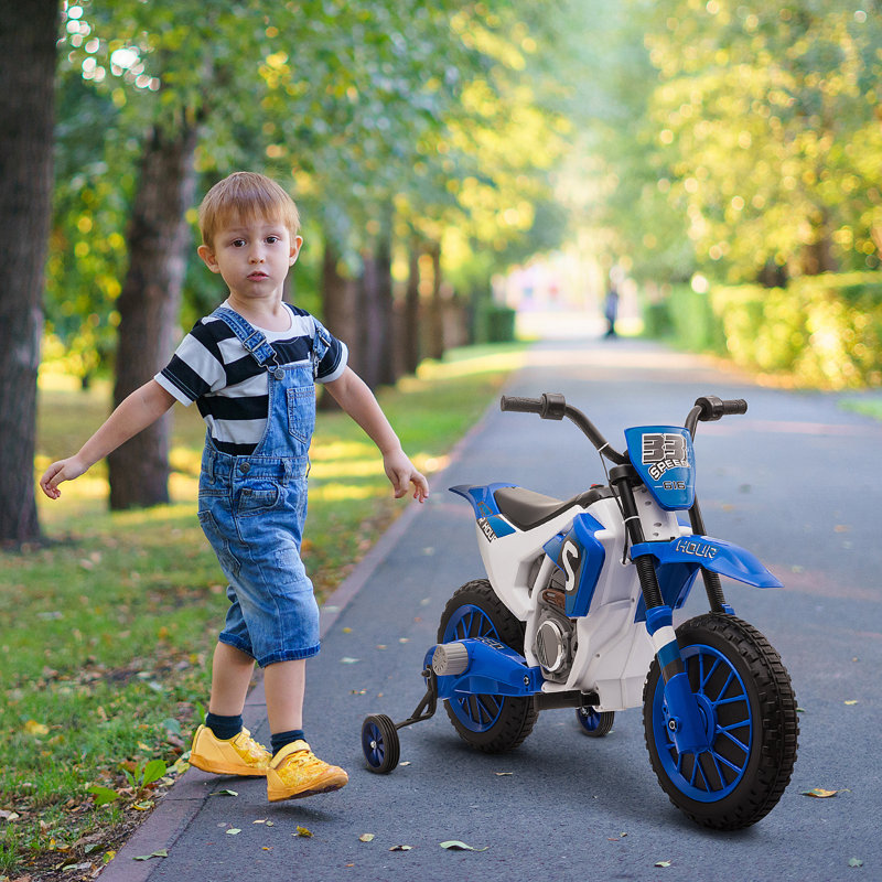 Bartolomeus Zoomie Kids Battery Powered Ride On, Blue