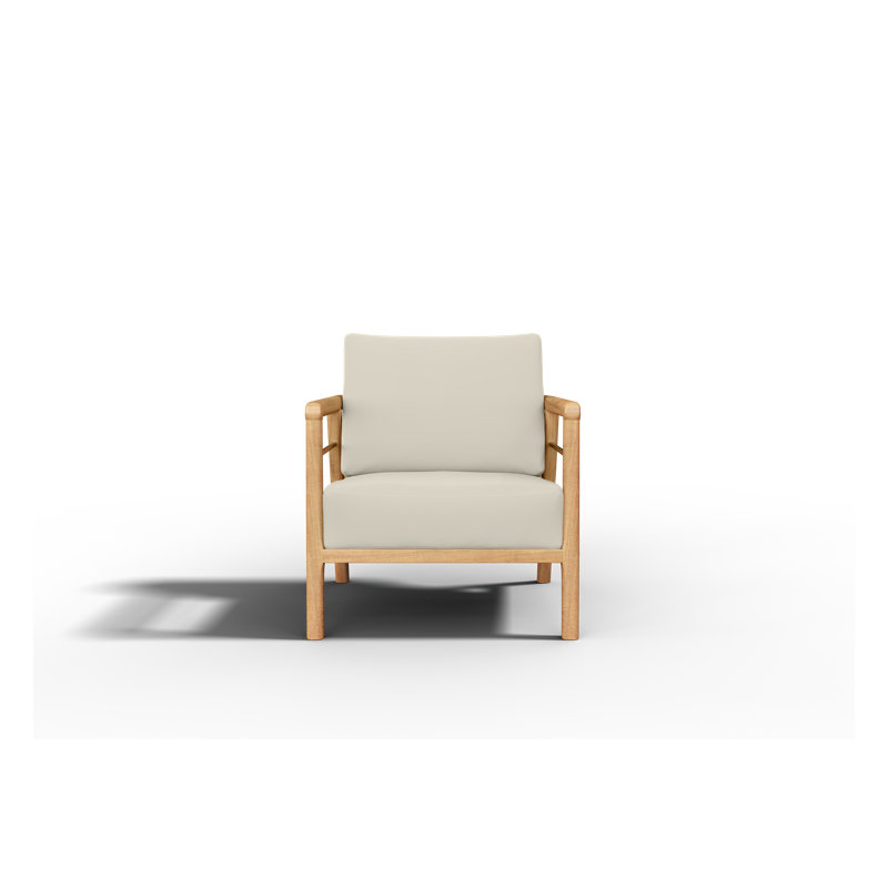 Daniele 5 - Person Outdoor Seating Group with Cushions, Cream