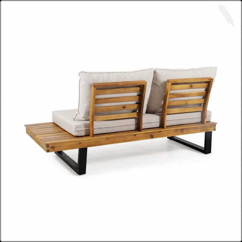 Canapé 2 places SEBASTIAN - Compact, confortable et élégant pour les espaces de vie modernes, idéal pour les petits appartements et les bureaux.