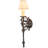 Catherine Steel Candle Wall Light
