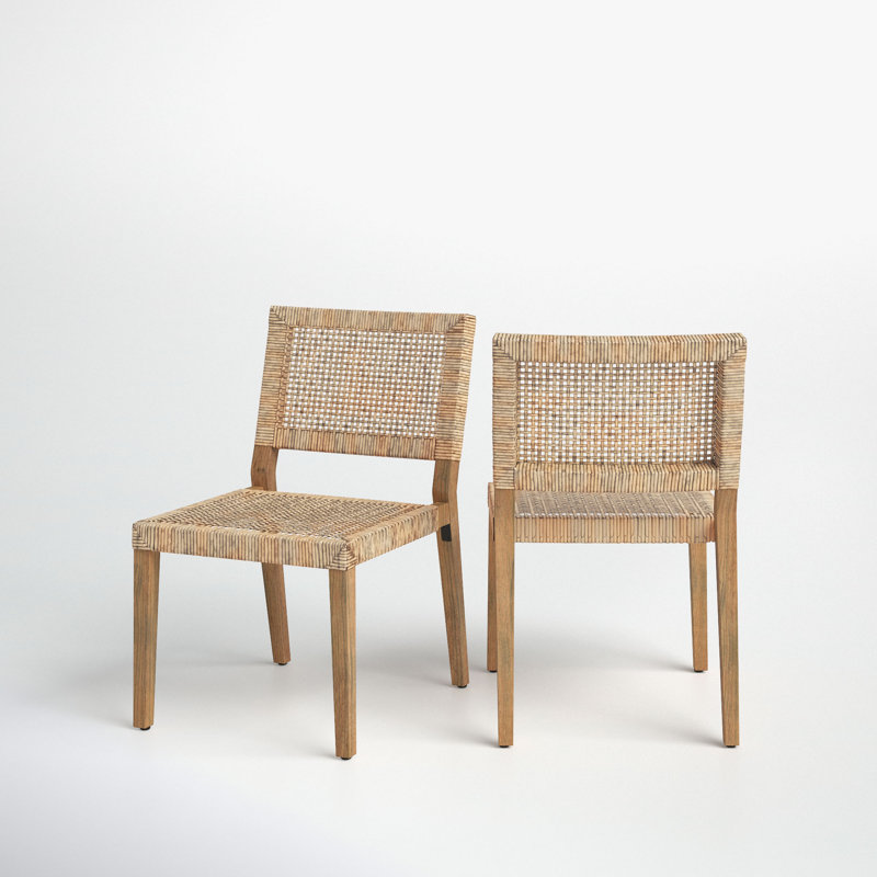 Alani Side Chair in Natural Brown