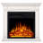 26.58''W 25"H 8.07"D Freestanding Electric Fireplace With Remote Control.-447979216