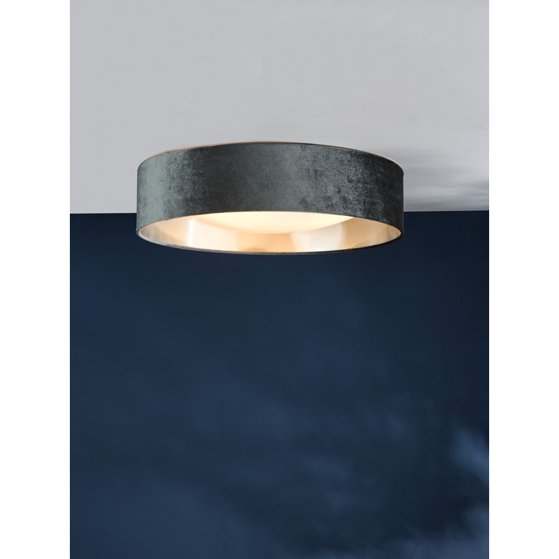 Analiha Plastic Flush Mount, Grey