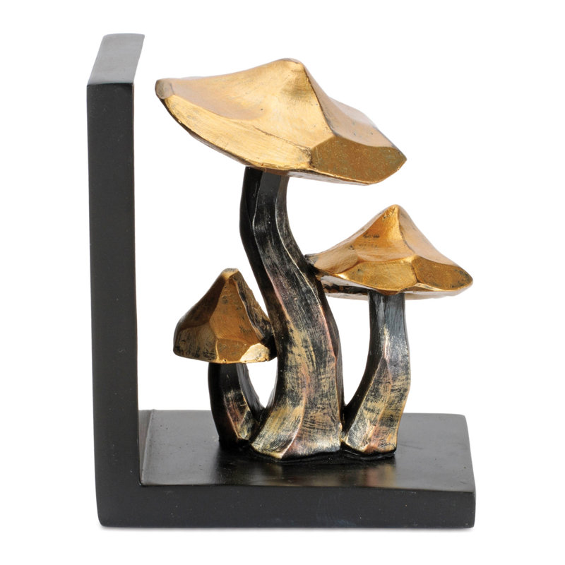 Serre-livres champignon contemporain (ensemble de 2)