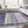 Machine Washable Indoor/Outdoor Xhevrie Green Rug