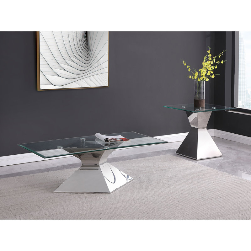 Ensemble de tables basses et de tables de bout Jenny, 2 pièces: table de bout, table basse