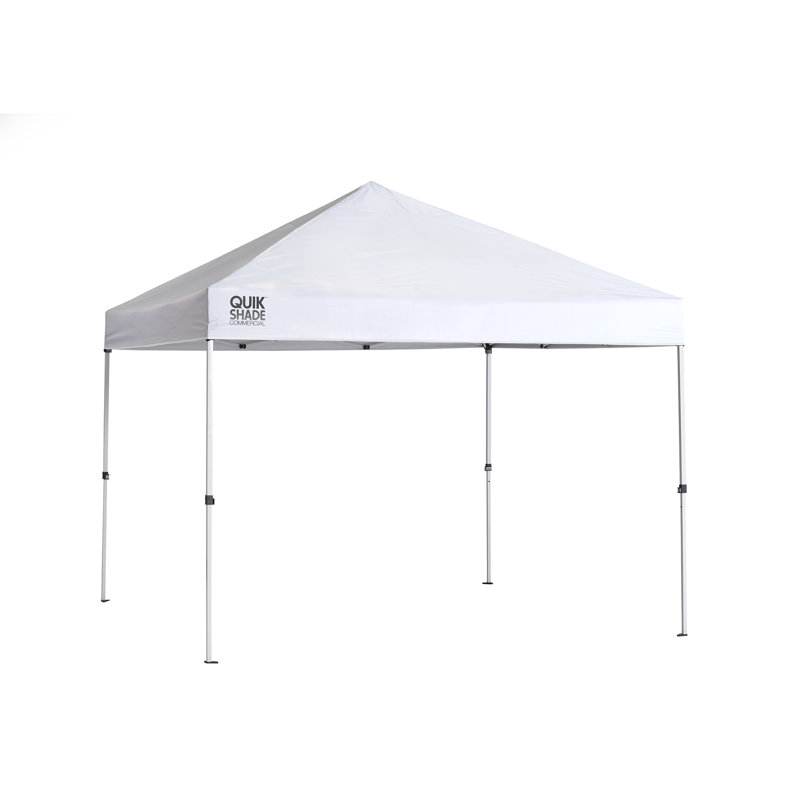 Commercial 10 Ft. W x 10 Ft. D Steel Pop-Up Canopy
