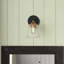 Chandice Single Hammered Dimmable Vanity Light