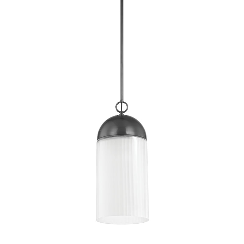 Luminaire suspendu 1 lumière Emory, Bronze vieilli
