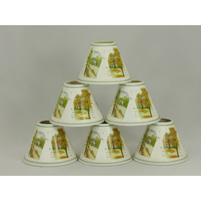 4.5'' H Paper Empire Candelabra Shade