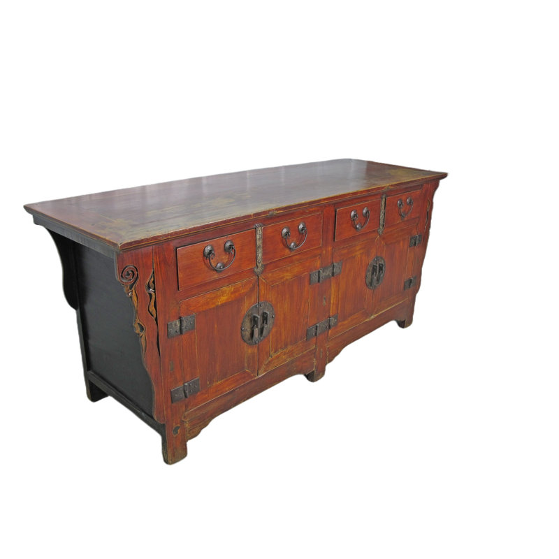 Asian Classic 78'' Solid Wood Sideboard