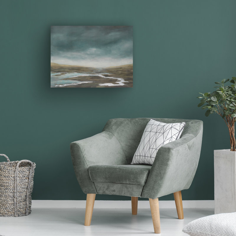 "Basin Squall II" sur toile, H 35 po x l 47 po