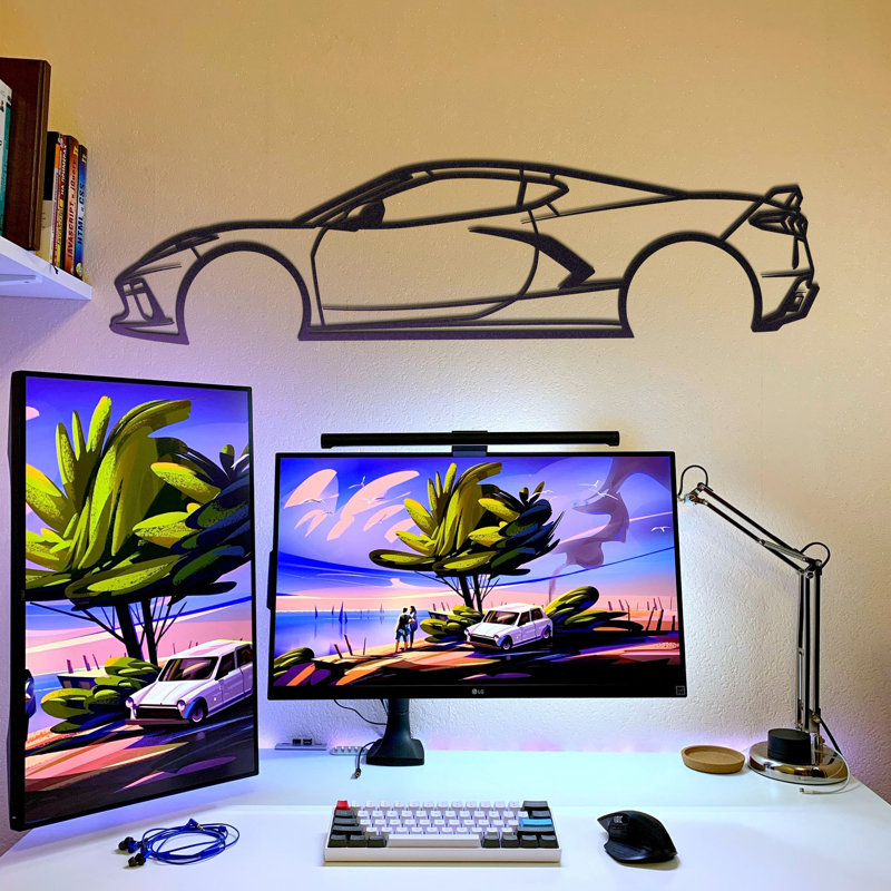 No Frame Print on Metal, 49" H x 13" W