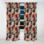Kimono Whispers II - rideau abstrait - velours obscurcissant - 1 panneau-107595559