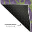 Tapis géométrique Guada AMF1023 lavable à la machine de qualité supérieure-113873595