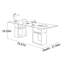 Bureau italien moderne et minimaliste-129453151