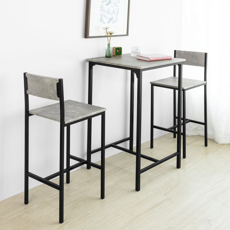 Adria 60cm Bar Set, Grey