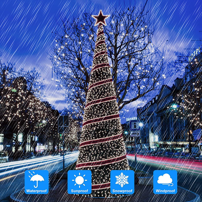 Gunder 200 - Bulb 288'' Solar Powered LED Fairy String Light