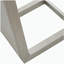 Table en forme de C CAPU CORAL ALU-1266769841